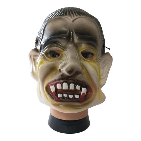 Creepy Evil Halloween Mask Rubber Cosplay Theater Fangs Bloody Vampire Ghoulish. - Picture 15 of 16